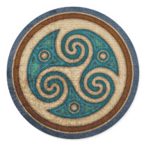 Dark Triskele Stickers