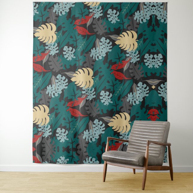 Dark Tropical Tapestry (In Situ)