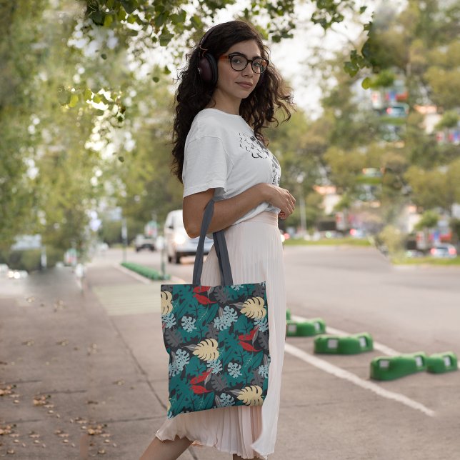 Dark Tropical Tote Bag (Creator Uploaded)