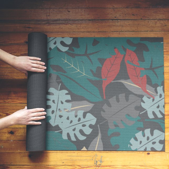 Dark Tropical Yoga Mat (Creator Uploaded)