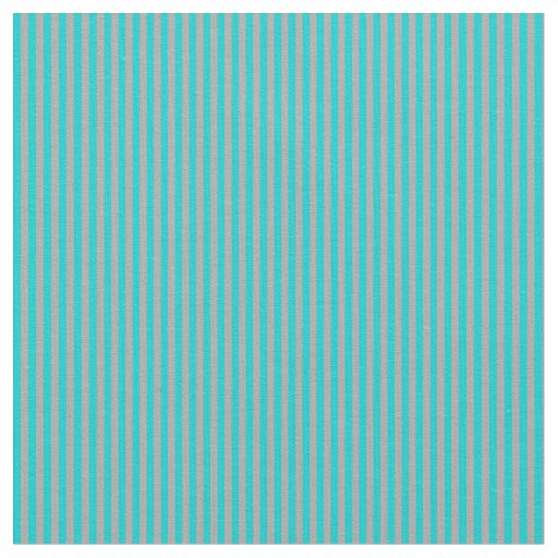 Dark Turquoise and Dark Grey Stripes Fabric