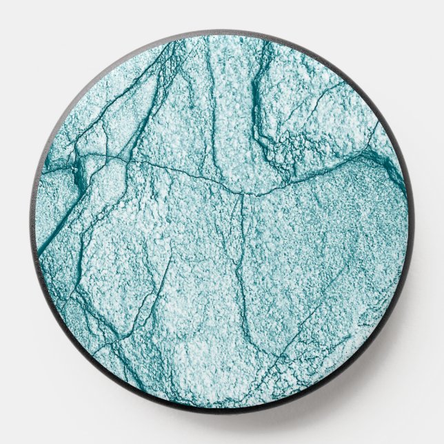 Dark Turquoise Marble Look PopSocket (Popsocket)
