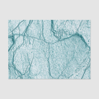 Dark Turquoise Marble Look Tissue Paper