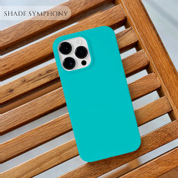 Dark Turquoise One of Best Solid Blue Shades For Case-Mate iPhone 14 Pro Max Case