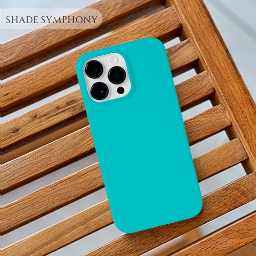 Dark Turquoise One of Best Solid Blue Shades For Case_Mate iPhone 14 Pro Max Case