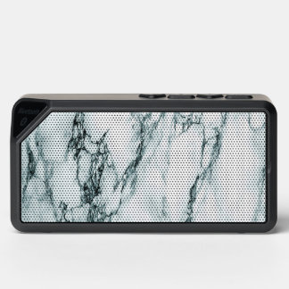 Dark Turquoise Vein Marble Look Bluetooth Speaker