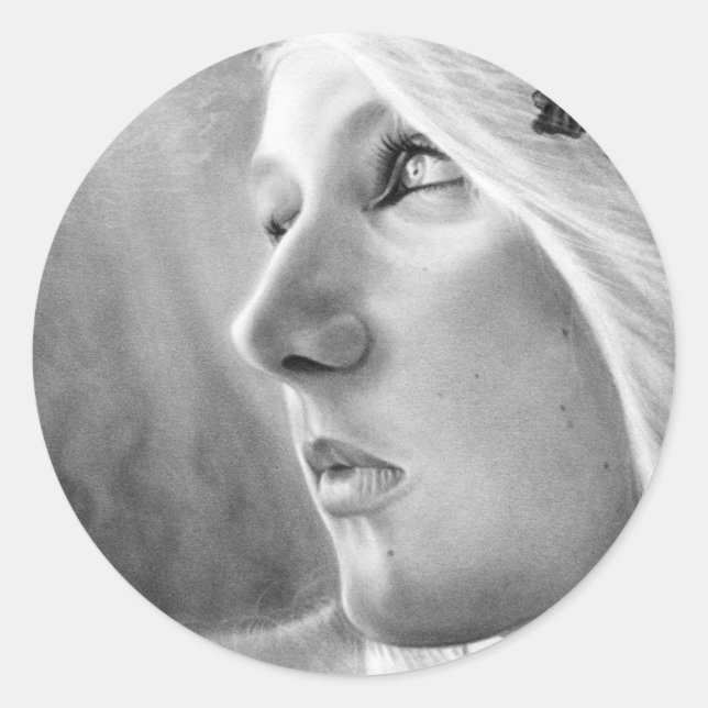 Dark Undercurrent Mermaid Sticker (Front)