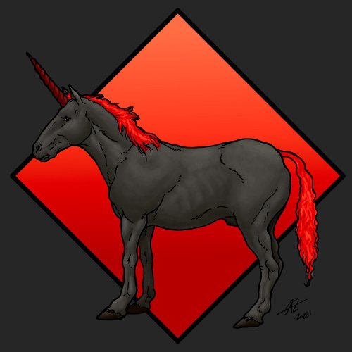 Dark Unicorn 2 T_Shirt