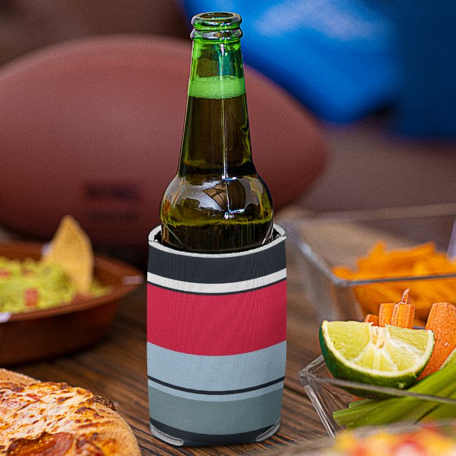 Dark Uniform Stripes Bottle Cooler (Creator Uploaded)
