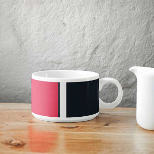 Dark Uniform Stripes Chili Bowl