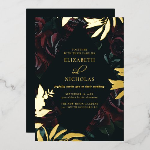 Dark Velvet Burgundy Rose | Autumn Winter Wedding
