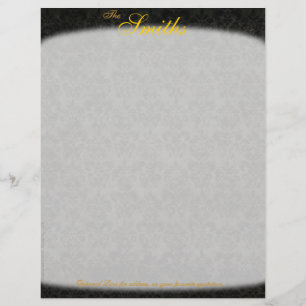 Dark Victorian Letterhead (1-sided)