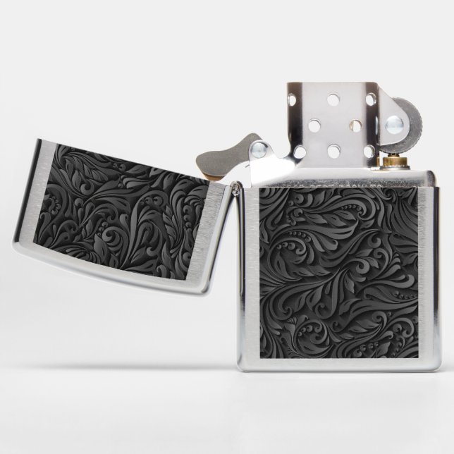 Dark Victorian Zippo Zippo Lighter (Opened)