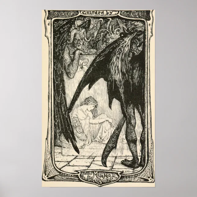 dark fairy tale drawing