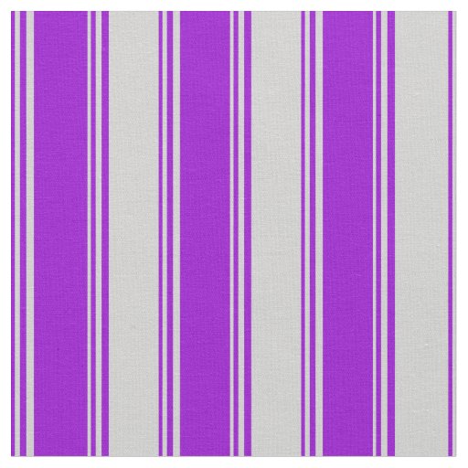 Dark Violet and Light Grey Pattern Fabric