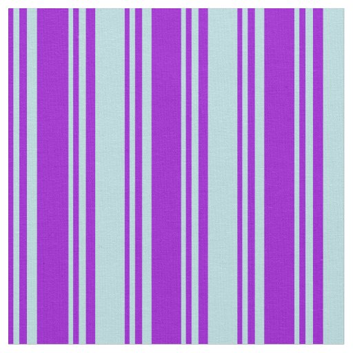 Dark Violet and Powder Blue Striped/Lined Pattern Fabric
