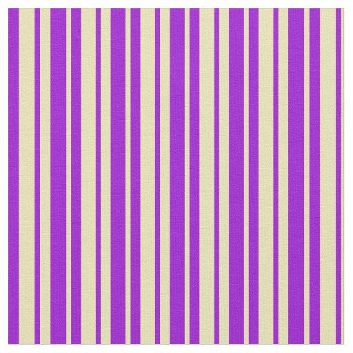 Dark Violet and Tan Striped/Lined Pattern Fabric
