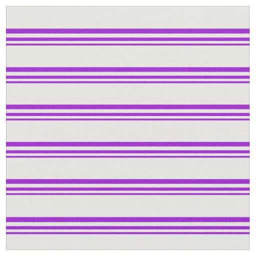 Dark Violet and White Lined Pattern Fabric