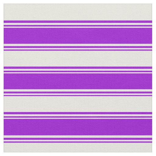 Dark Violet & Beige Pattern Fabric