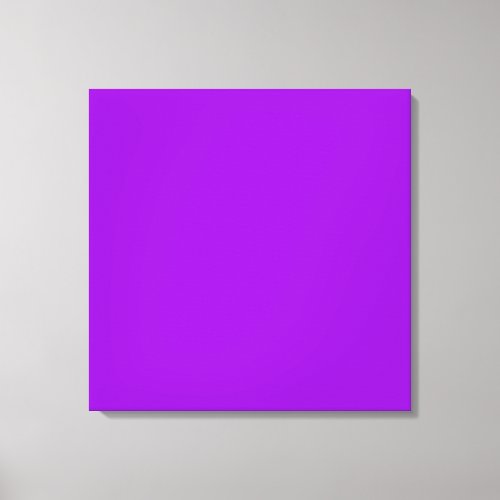 Dark Violet Color Background Canvas Print