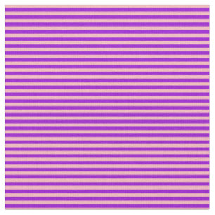 Dark Violet & Light Pink Colored Lines Fabric