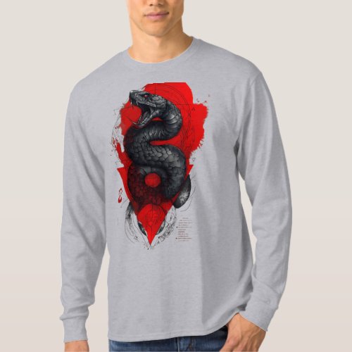 Dark Viper Trash Polka Long Sleeve T-Shirt
