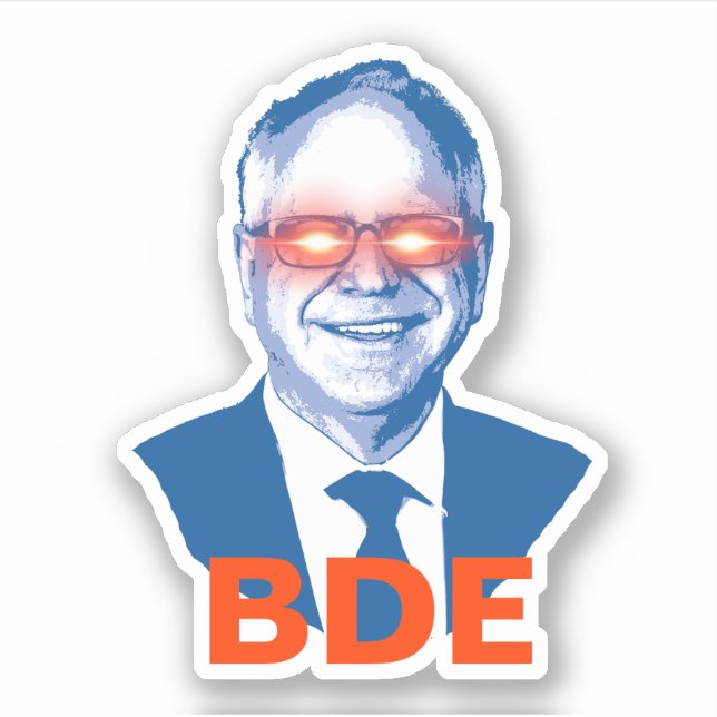 Dark Walz BDE Sticker (Front)