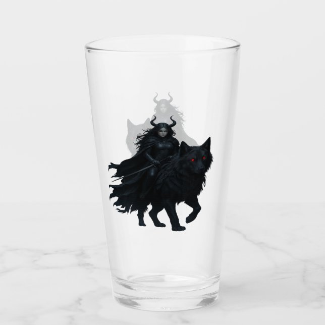 Dark Warrior on Hellenwolf Glass (Front)