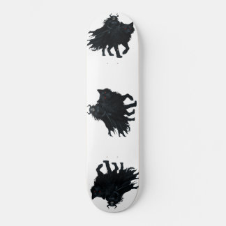 Dark Warrior on Hellenwolf Skateboard