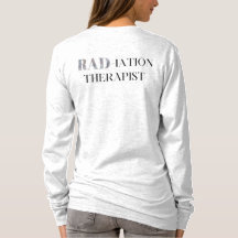 Dark Watercolor “RAD-iation Therapist” Long-sleeve