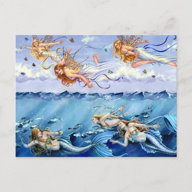 Dark Waters Bright Skies Postcard (Front)