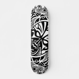 Dark Waters Mask Ocean Horror Skate Art Skateboard Deck