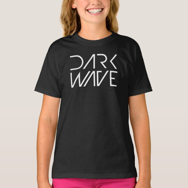 Dark Wave Geometric design T-Shirt (Front)