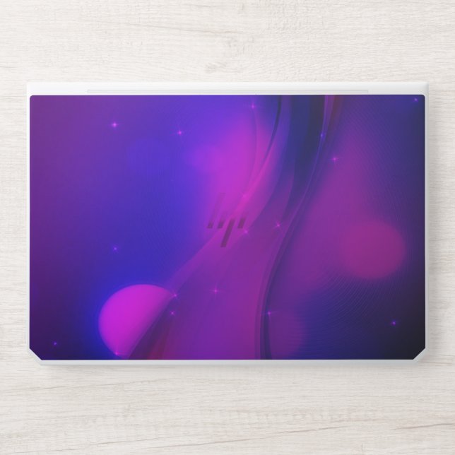 Dark Wave HP Laptop Skin (Front)
