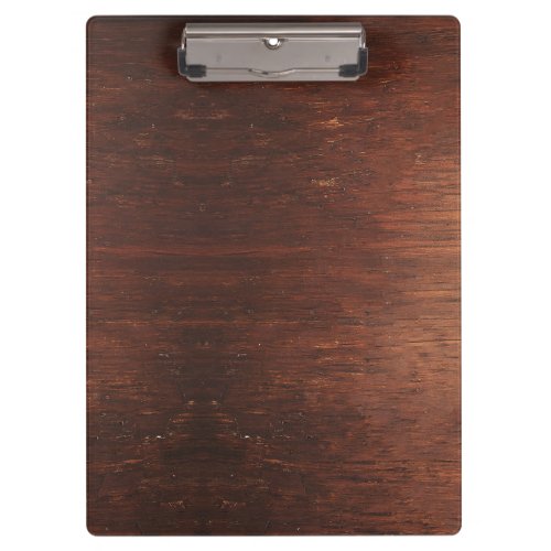 Dark weathered wood clipboard