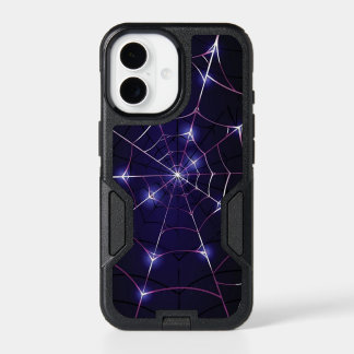 Dark Web & Silver Spider iPhone 17 Case