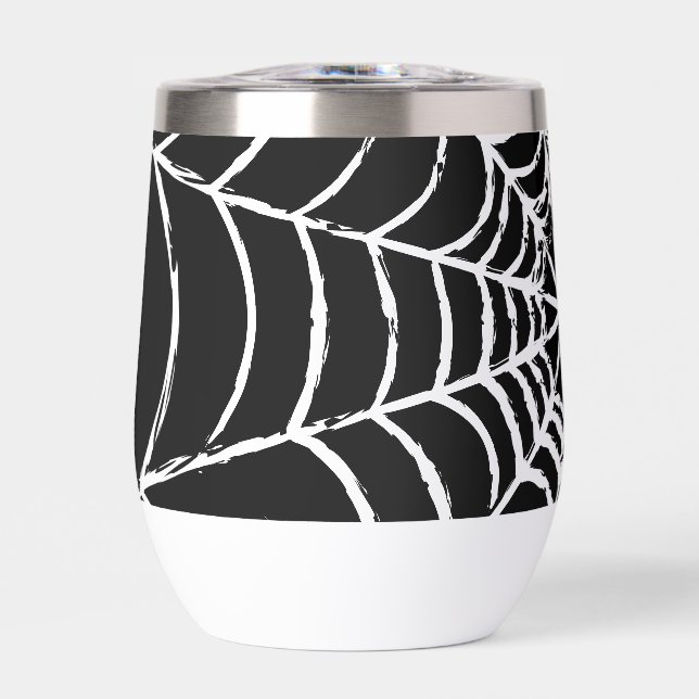 Dark Web Thermal Wine Tumbler (Front)
