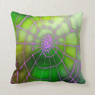 Dark Web Throw Cushion
