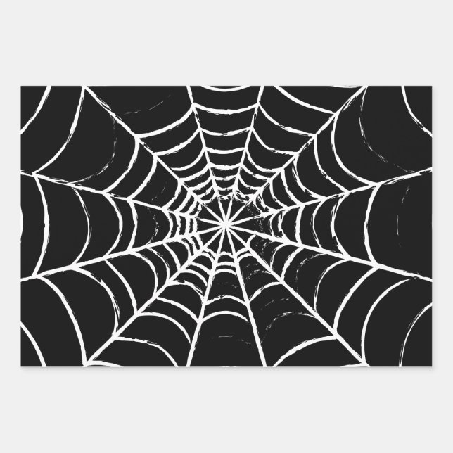Dark Web Wrapping Paper Sheets (Front)