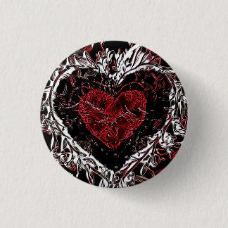 Dark Wild Heart Button