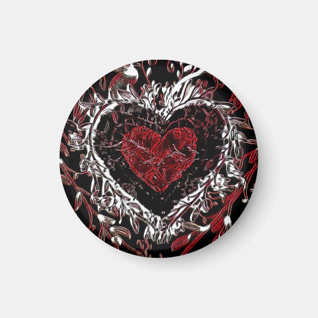 Dark Wild Heart Magnet (Front)