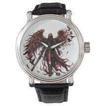 Dark Winged Reaper Rising Gothic Fantasy