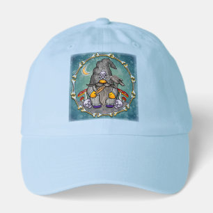 Dark wizard gnome hat