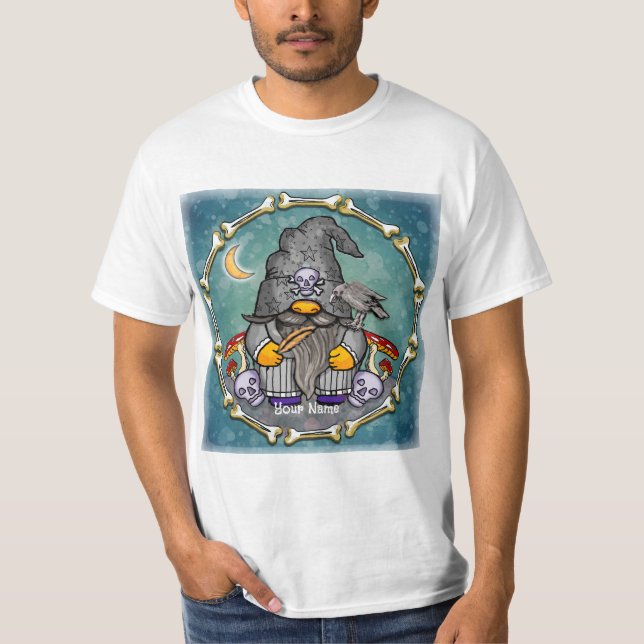 Dark wizard gnome  T-Shirt (Front)