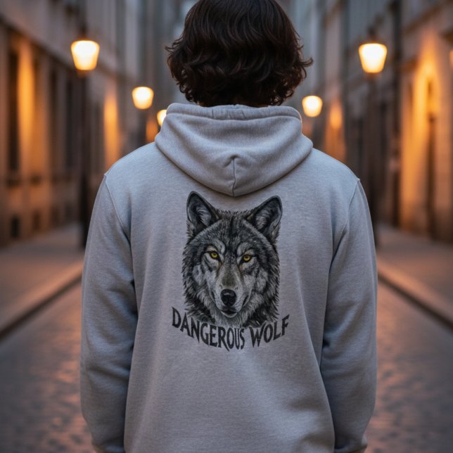 Dark Wolf Energy Hoodie (Creator Uploaded)
