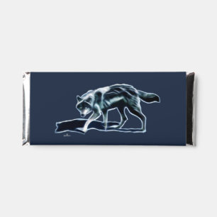 Dark Wolf Hershey Bar Favors