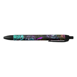 Dark Wonderland Bold Glamour Floral Flowers Pen