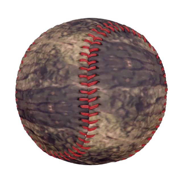 Dark Wood Baseball (Angled)