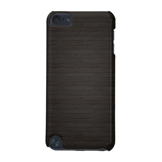 Dark wood faux finish ipod 5 barely there case (Back)
