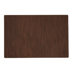 Dark Wood Grain Look Background Placemat